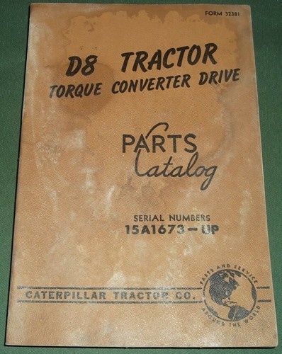 Cat caterpillar tracteur - d8,