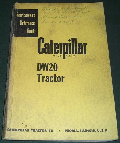 Cat caterpillar dw20 - cat,